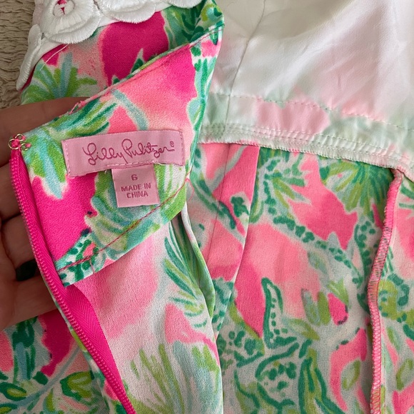 ❌SOLD❌Lilly Pulitzer Sadie Romper 6 - Picture 4 of 7